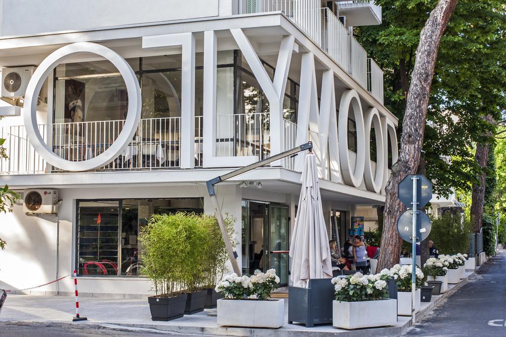 Hotel Hollywood Riccione Exterior foto