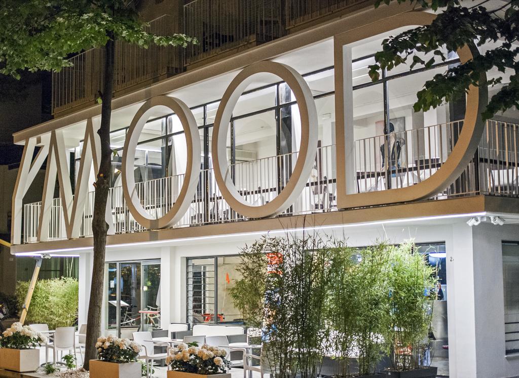 Hotel Hollywood Riccione Exterior foto